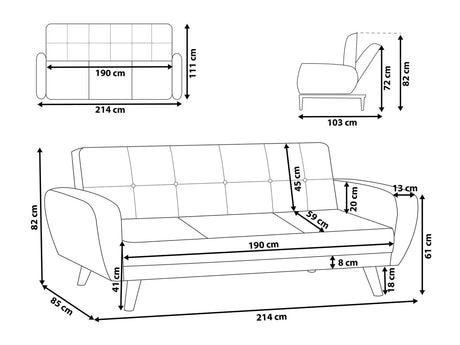 Sofa lova 517858