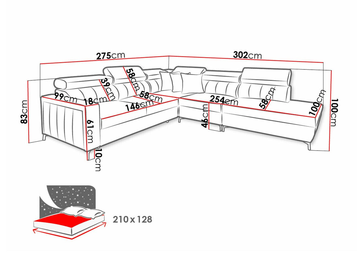 Minkštas kampas 518628