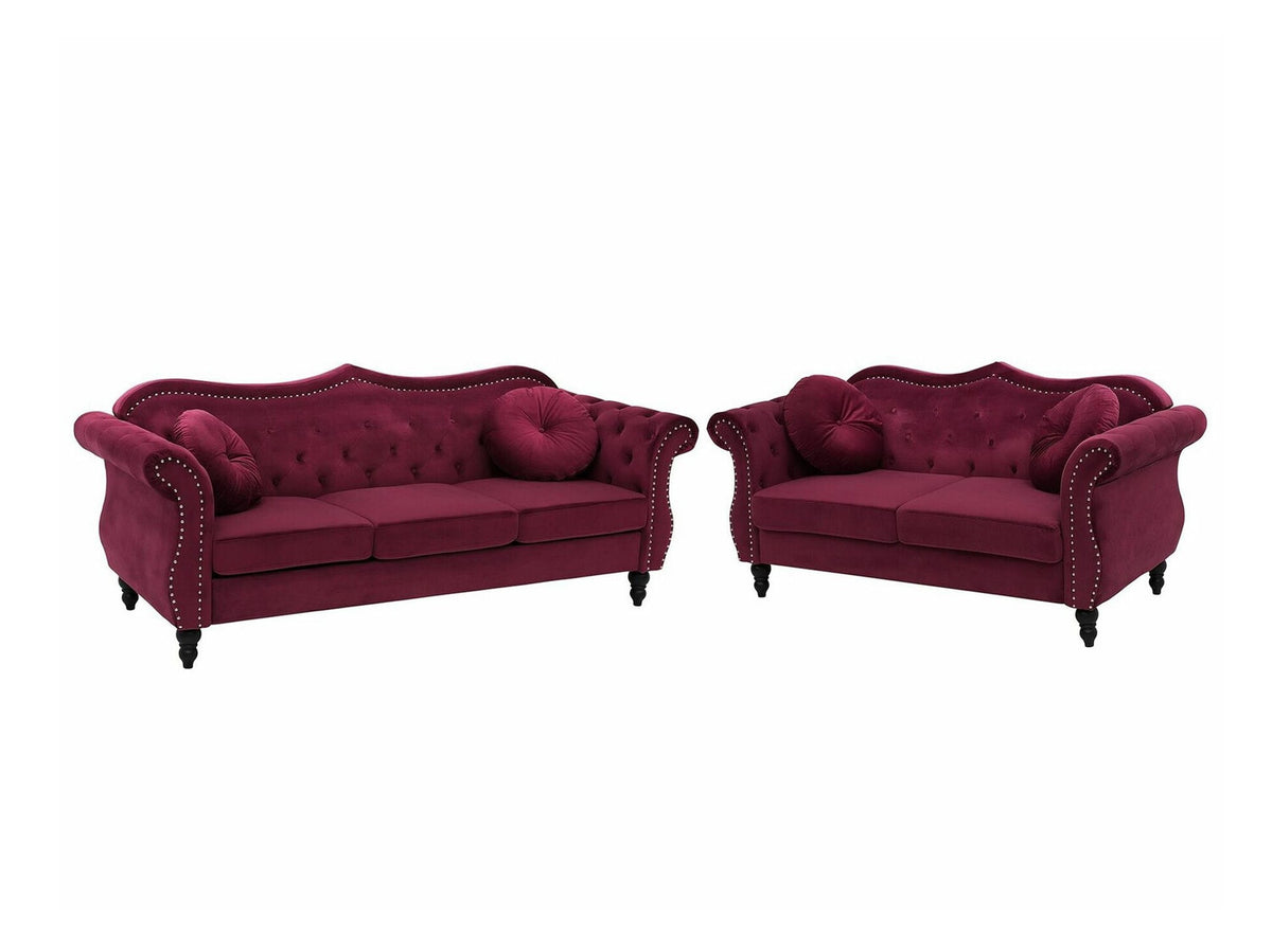 Chesterfield minkštų baldų komplektas 519666
