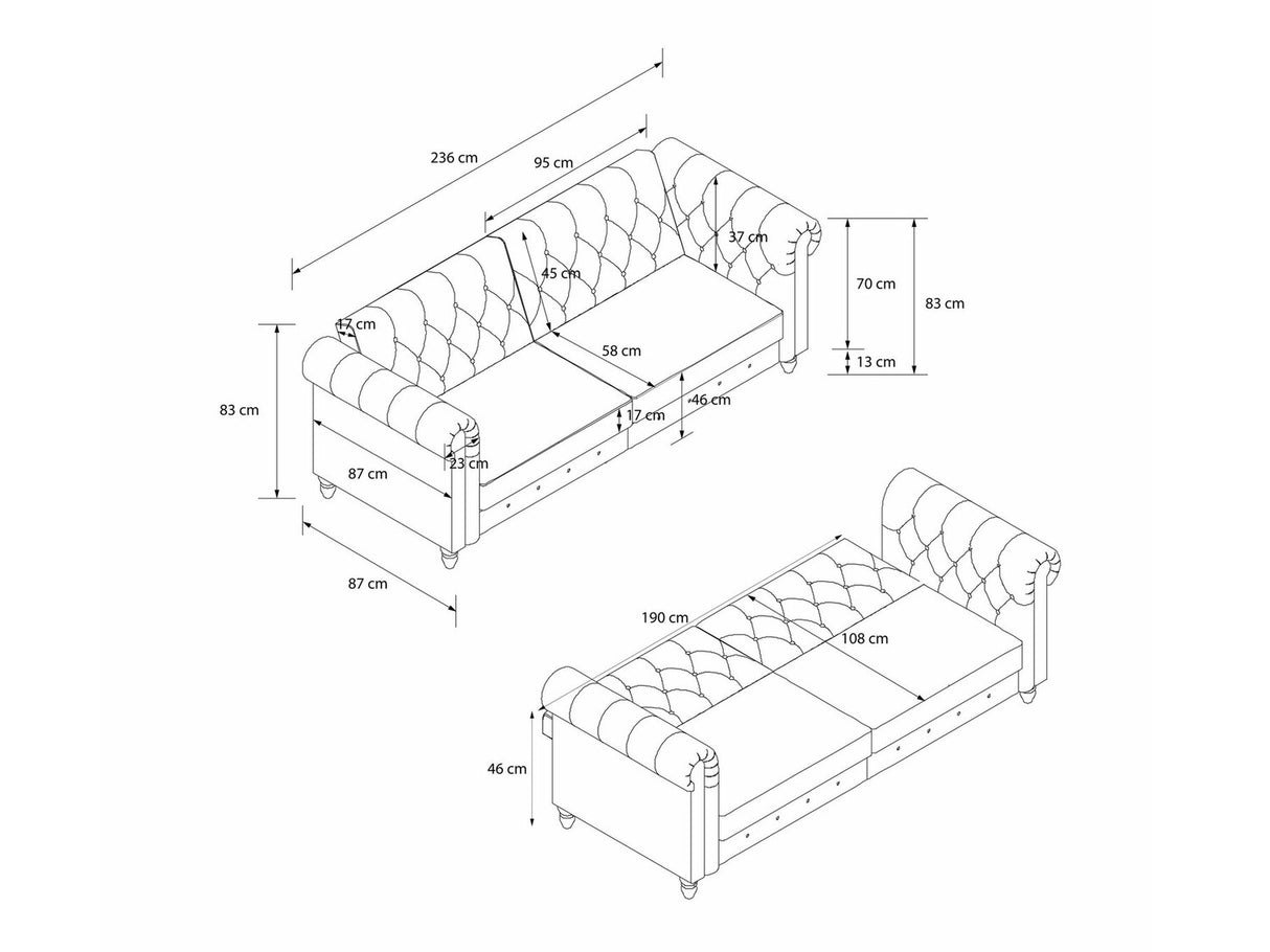 Sofa lova 520293