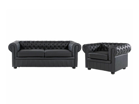 Chesterfield minkštų baldų komplektas 521551