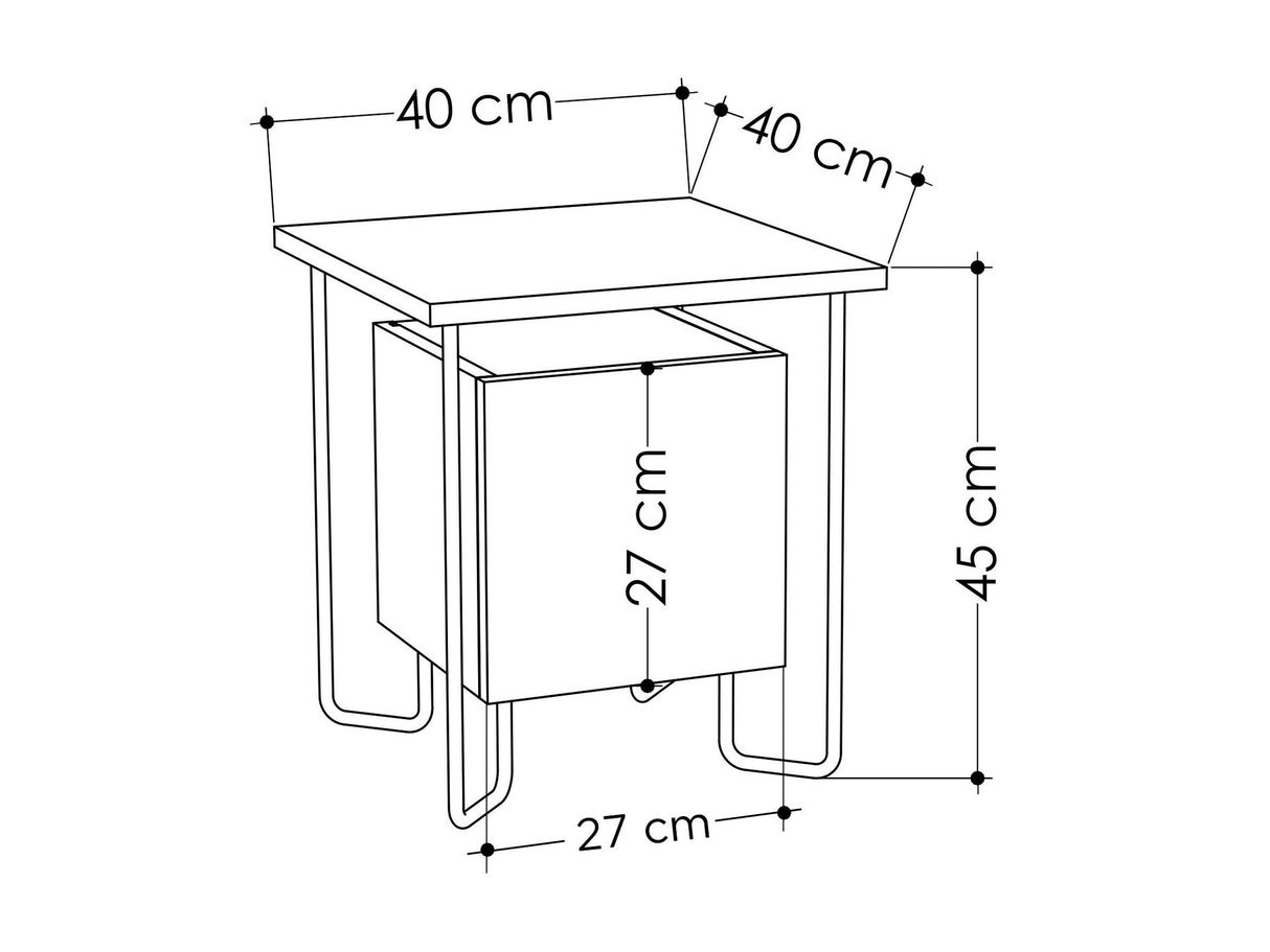 Naktinis staliukas 524338