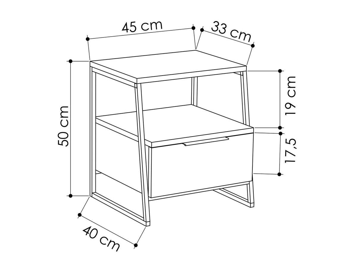 Naktinis staliukas 524470