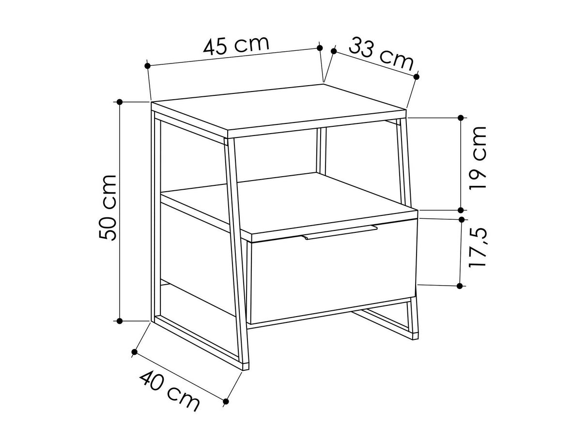 Naktinis staliukas 524470