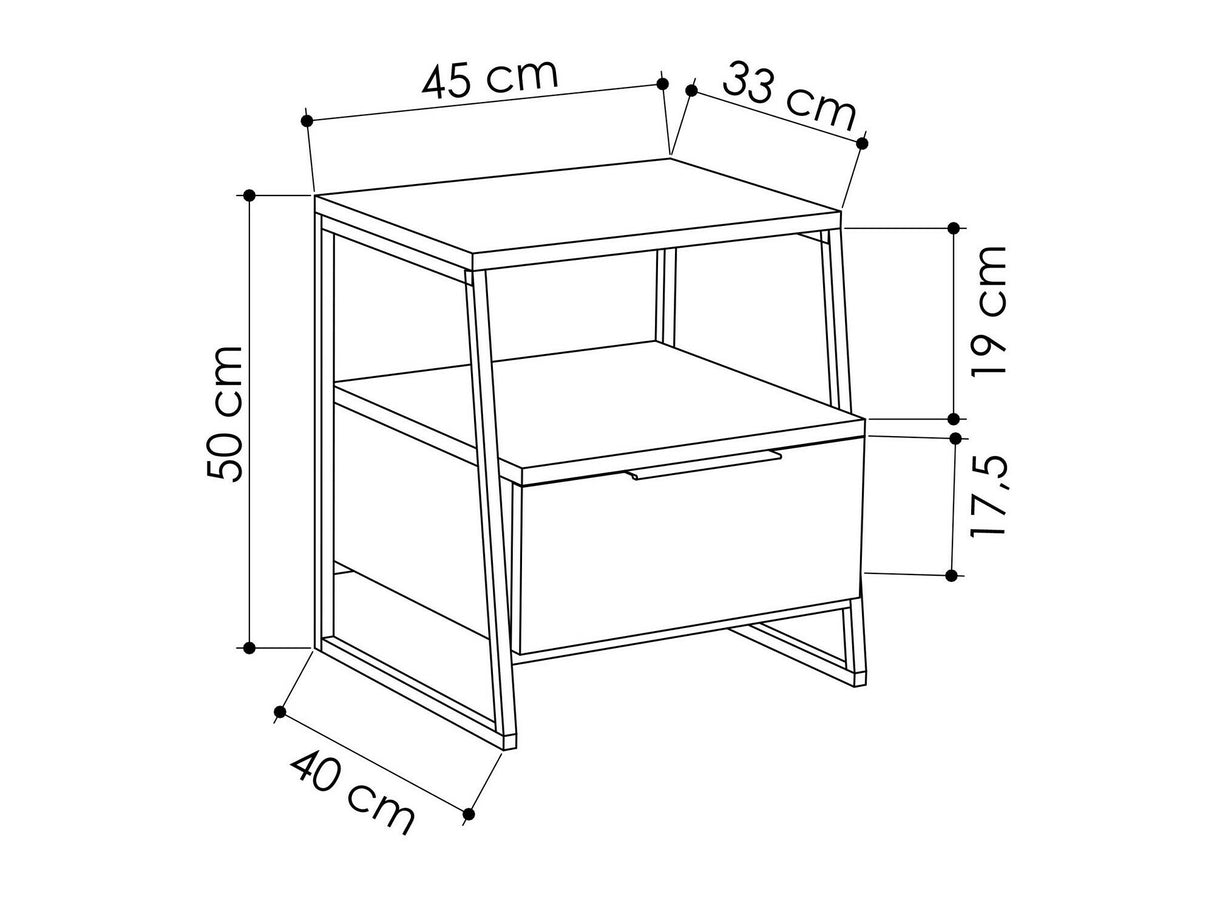 Naktinis staliukas 524470