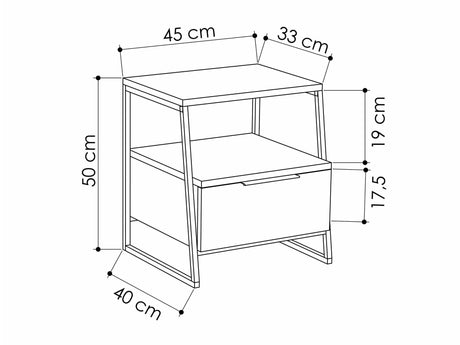 Naktinis staliukas 524486