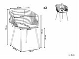 Kėdžių komplektas 527217