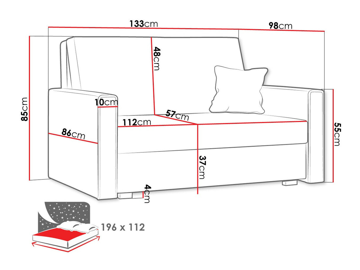 Sofa lova 512401