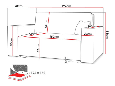 Sofa lova 498610