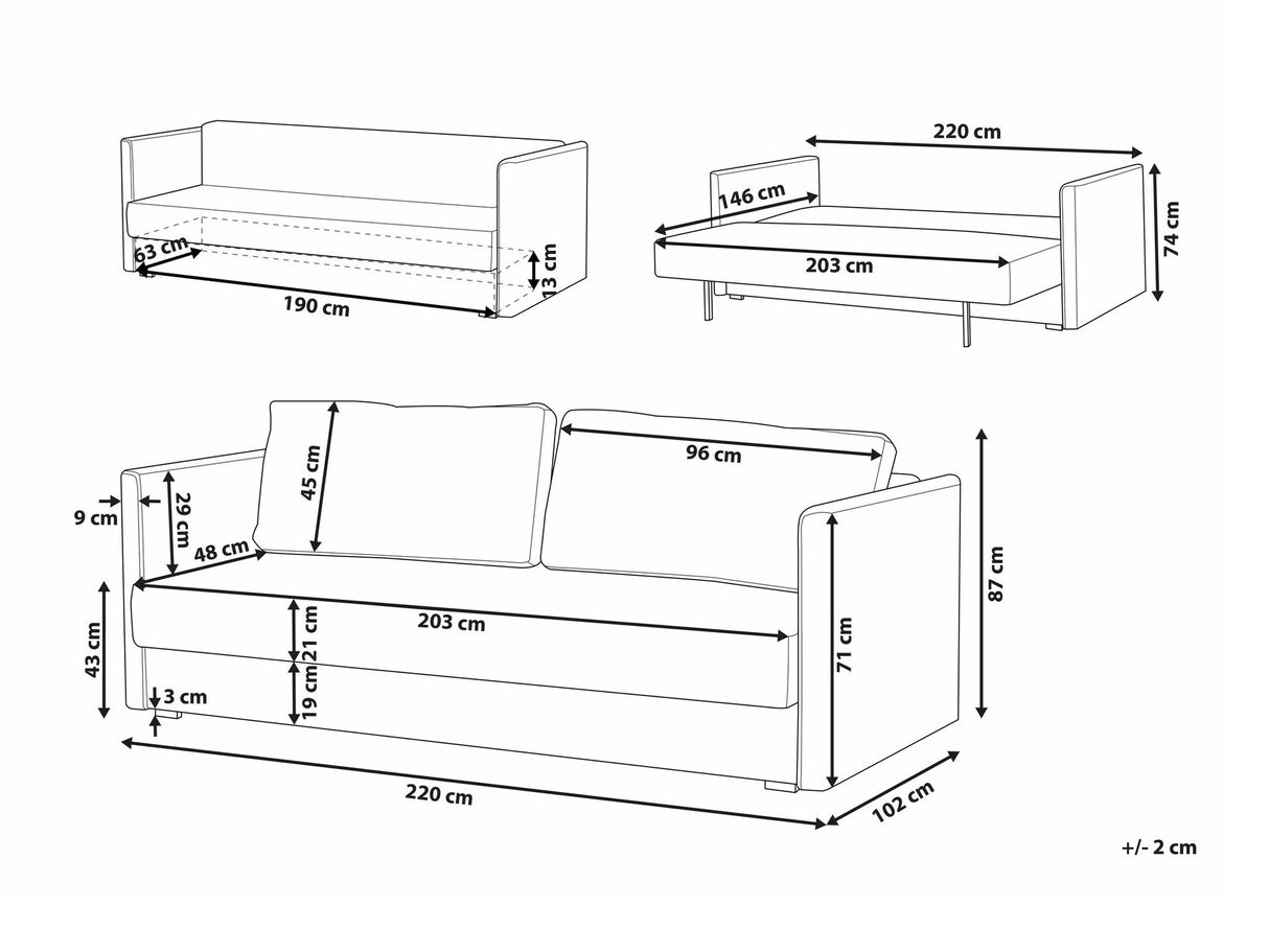 Sofa lova 528149