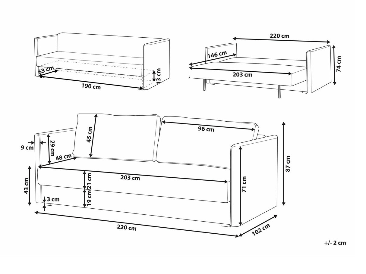 Sofa lova 528149