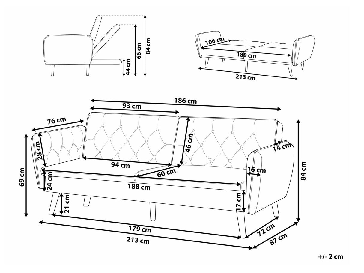 Sofa lova 528511