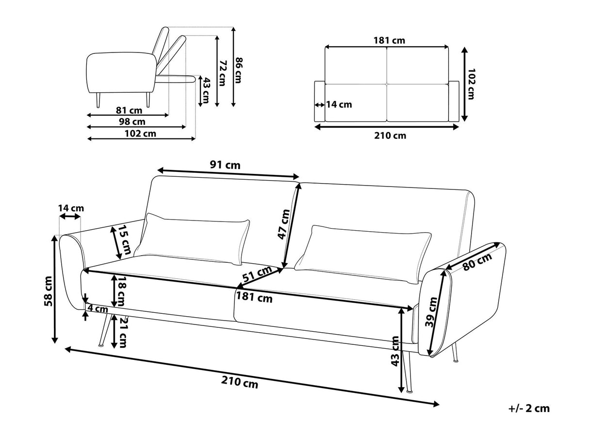 Sofa lova 519318