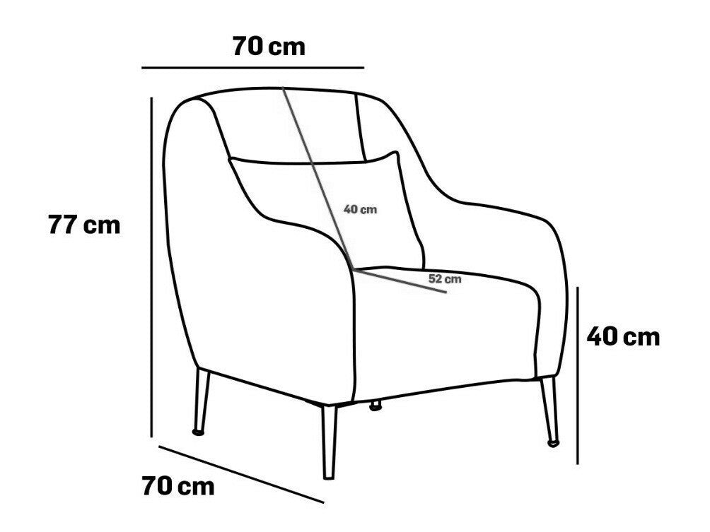 Fotelis 504750