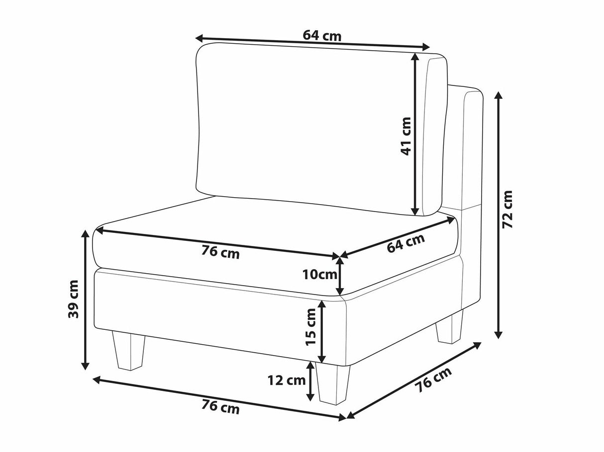 Modulinis fotelis 534049