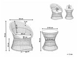 Lauko baldų komplektas 540336