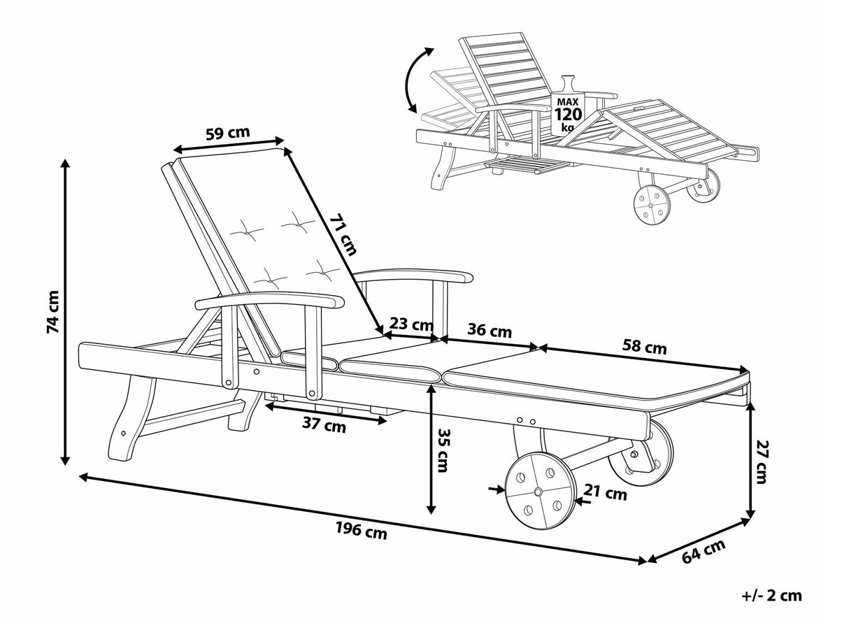 Lauko gultas 541096