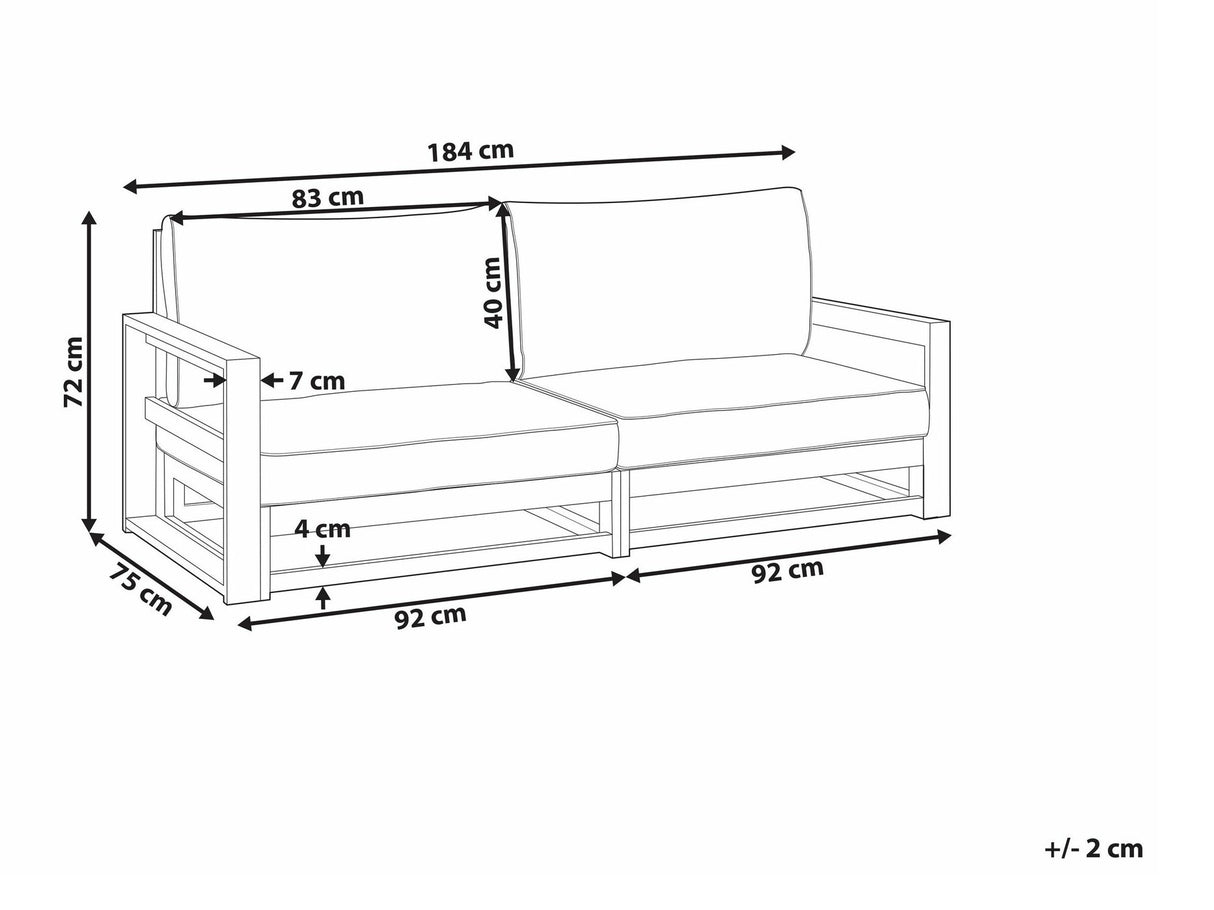 Lauko sofa 541108