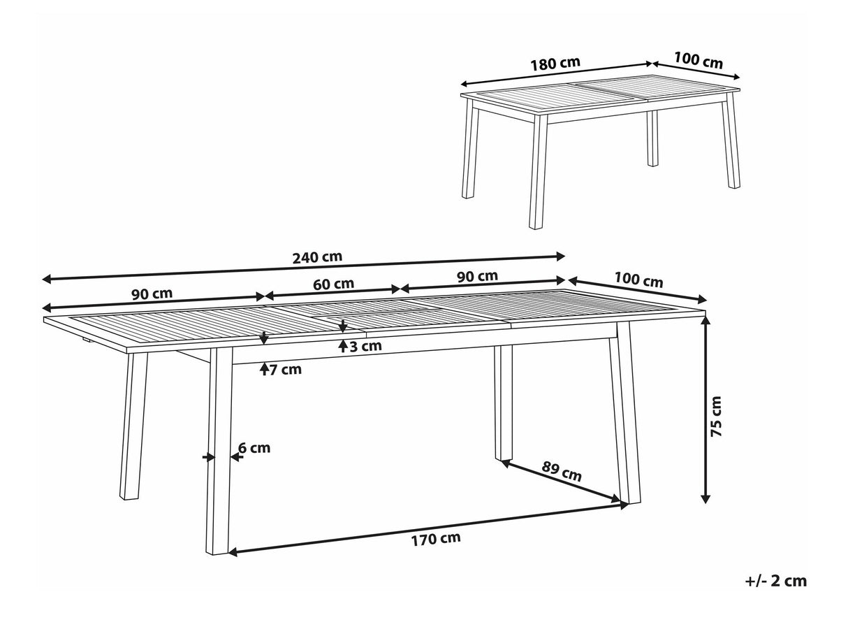 Lauko stalas 542188