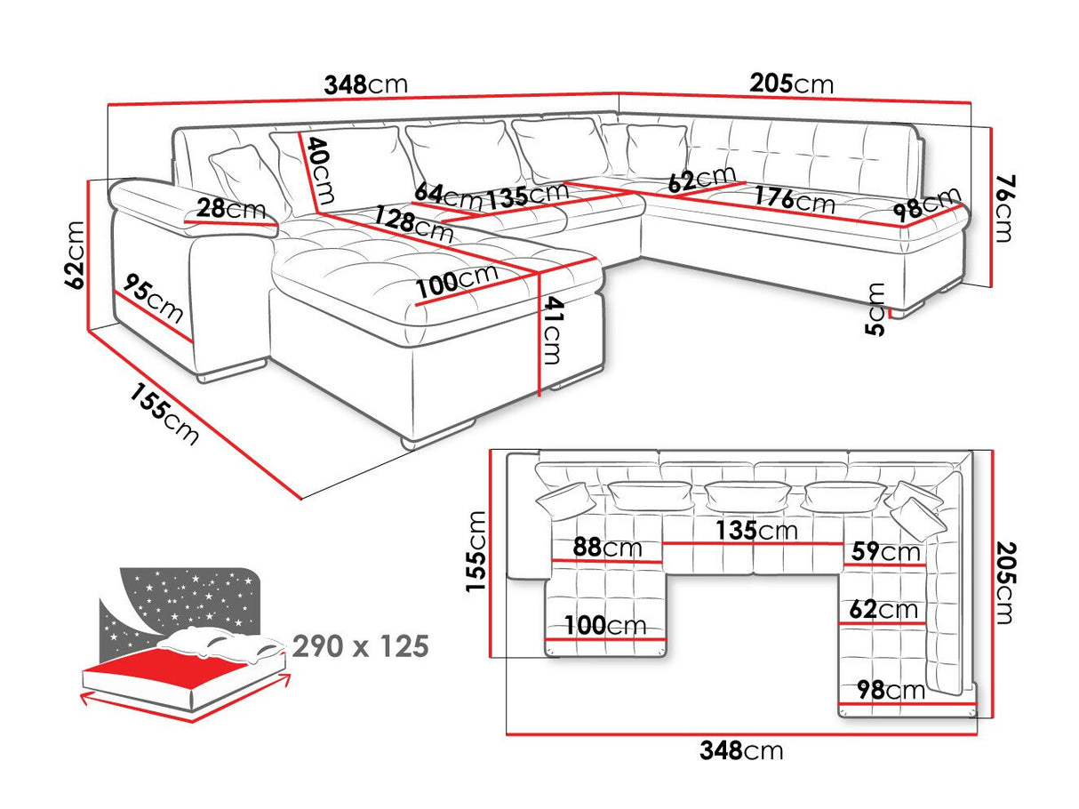 Minkštas kampas 63897