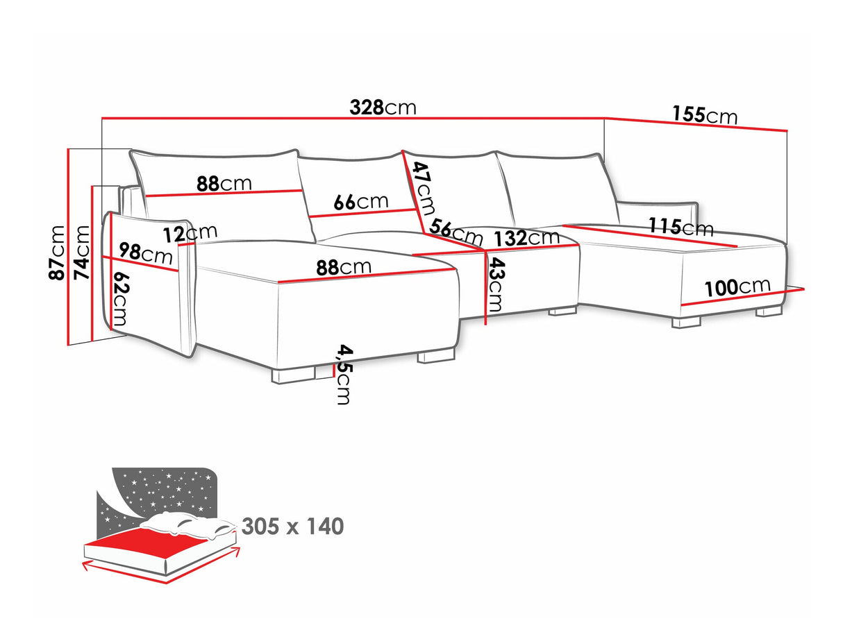 Minkštas kampas 544257