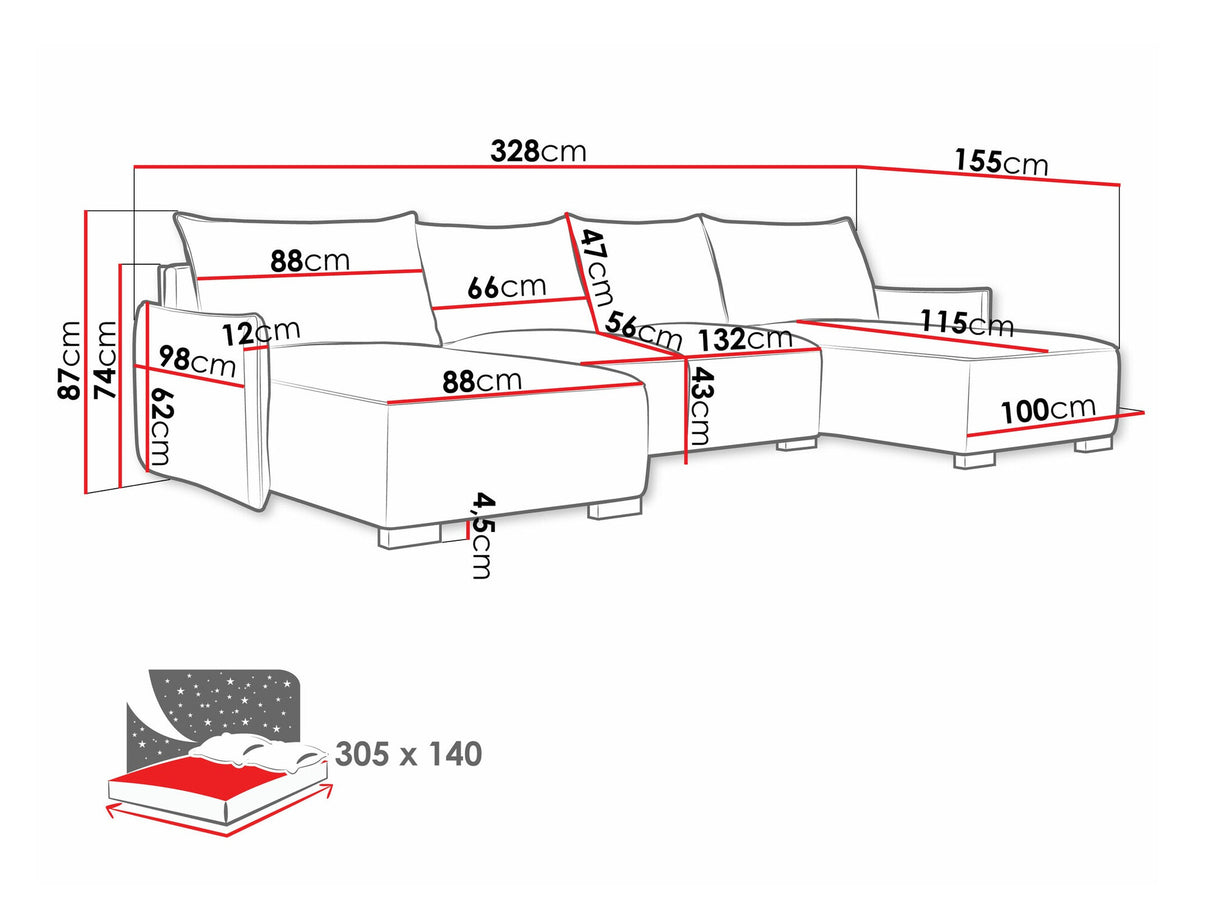 Minkštas kampas 544257