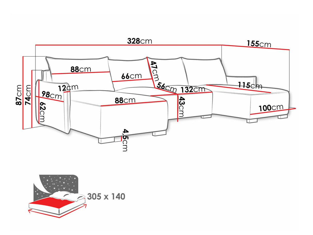 Minkštas kampas 544257