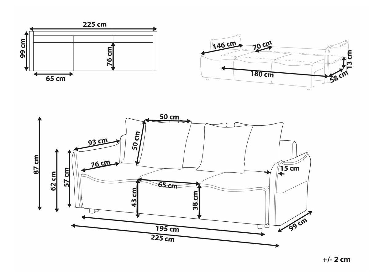 Sofa lova 544953