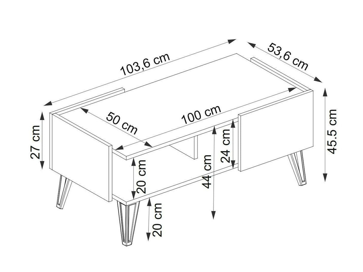 Žurnalinis staliukas 552502