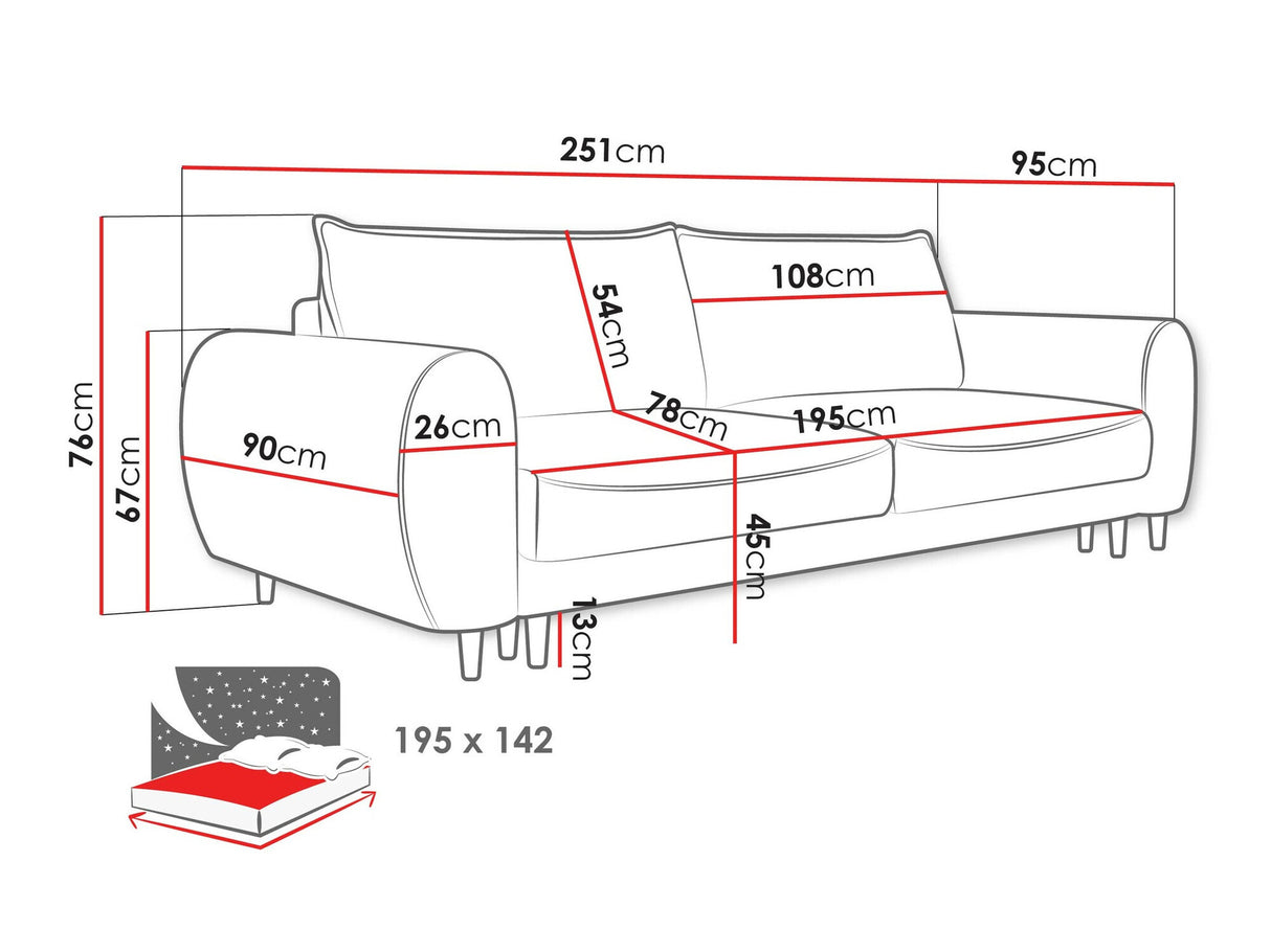 Sofa lova 552948