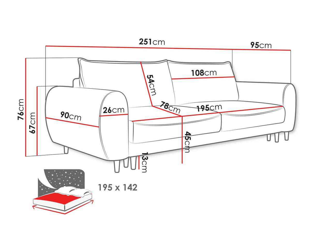 Sofa lova 552948