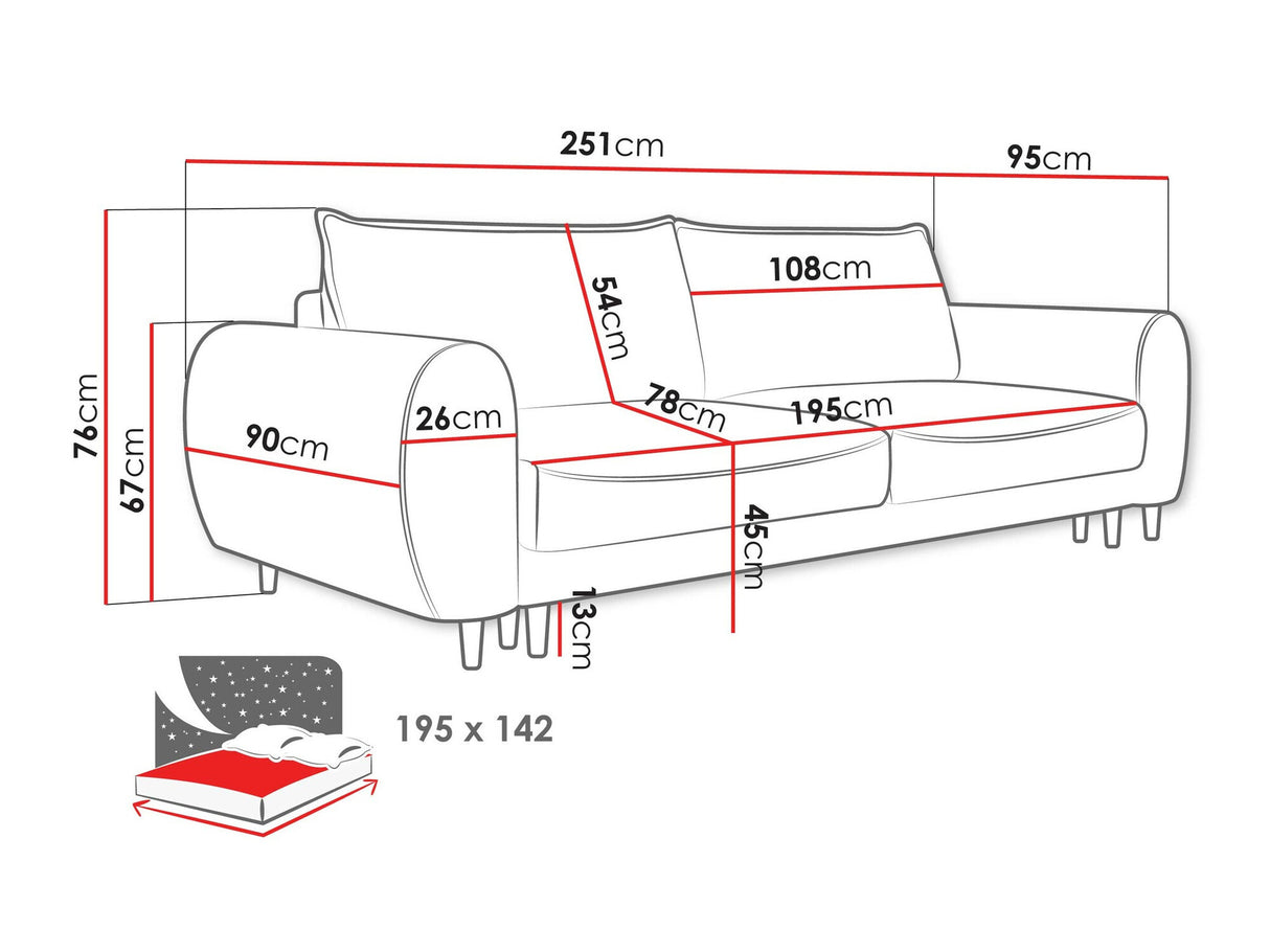 Sofa lova 552948