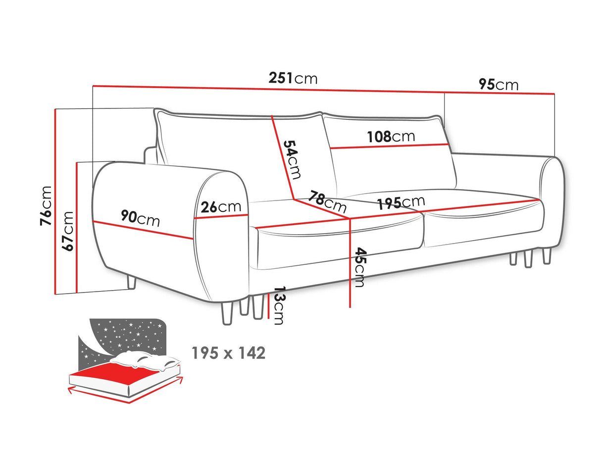 Sofa lova 552948