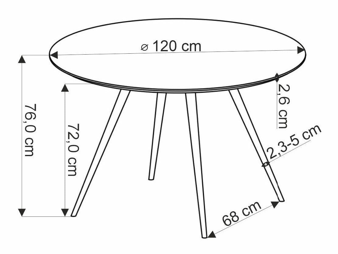 Valgomojo komplektas 560525