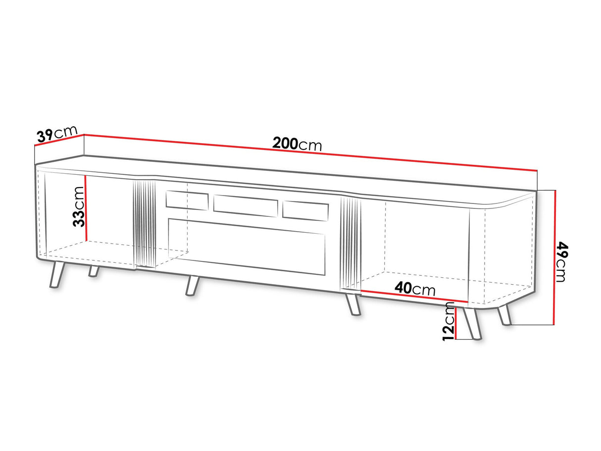 TV staliukas 560878