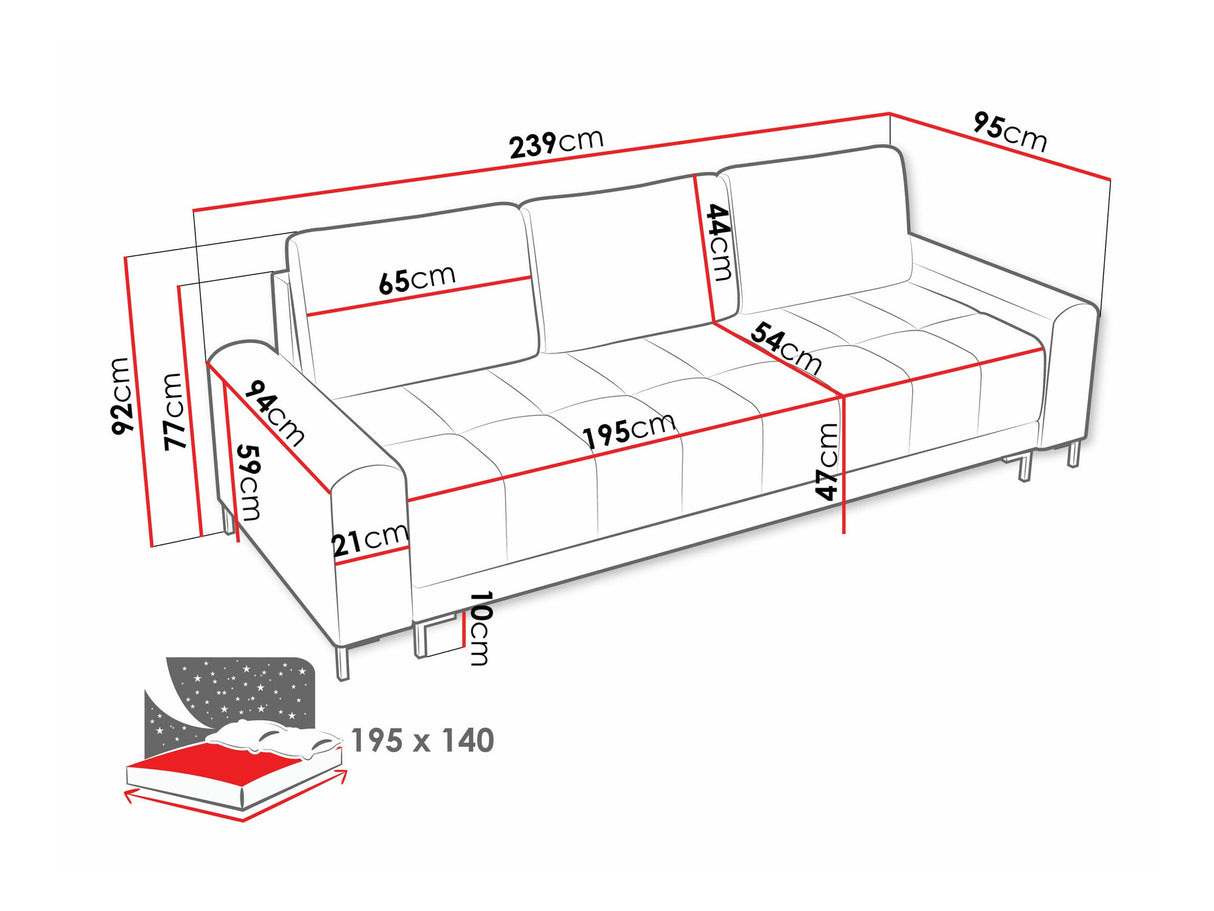 Sofa lova 561211