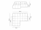 Modulinis minkštas kampas 540290 3780090