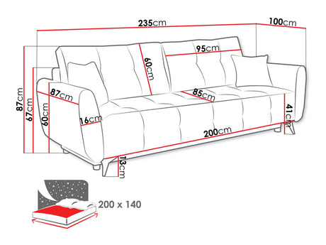 Sofa lova 562763