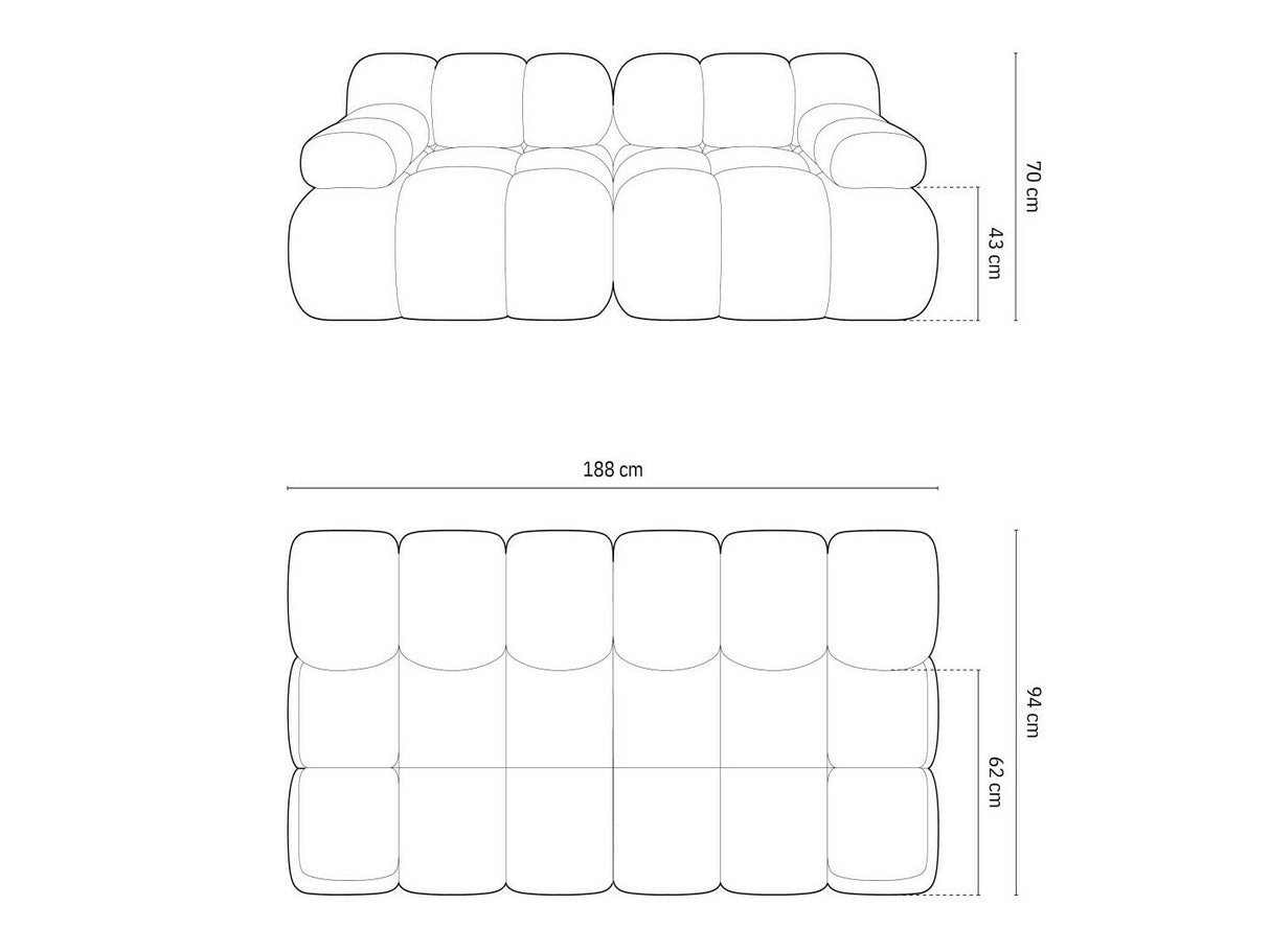 Modulinė sofa 539689 3781300