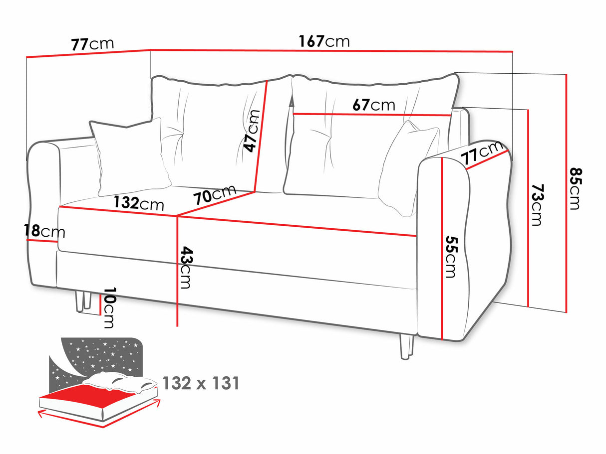 Sofa lova 564721