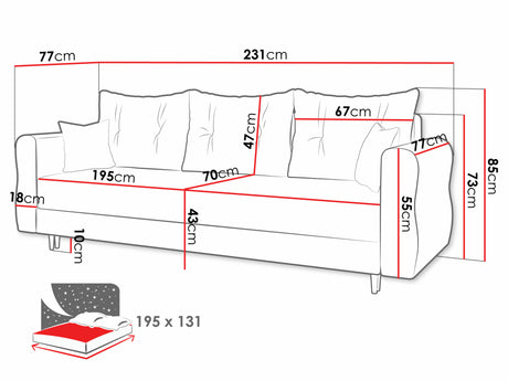 Sofa lova 564740