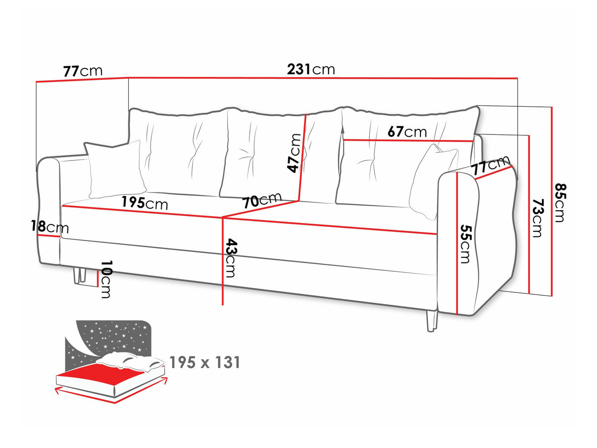 Sofa lova 564740