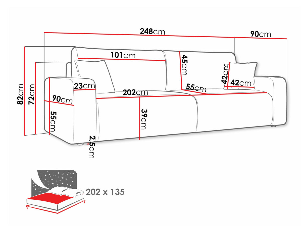 Sofa lova 550724 3825686