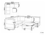 Modulinis minkštas kampas 569061