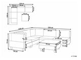 Modulinis minkštas kampas 569154