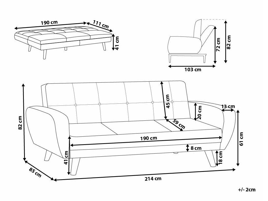 Sofa lova 517858