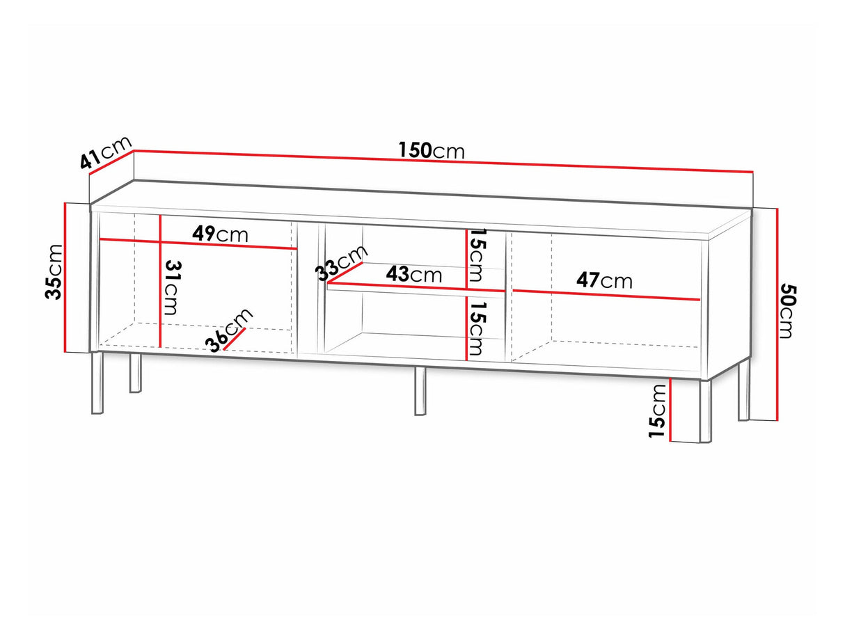 TV staliukas 570001