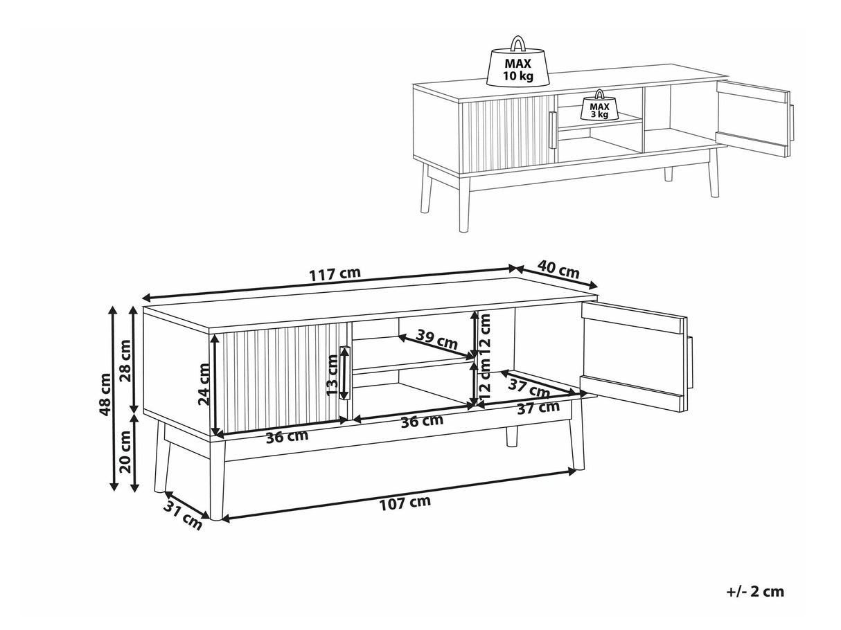 TV staliukas 570209