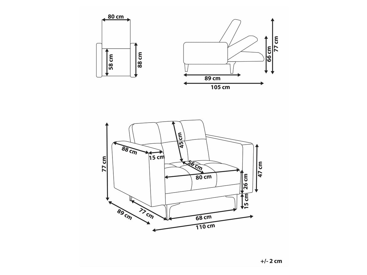 Fotelis 571660