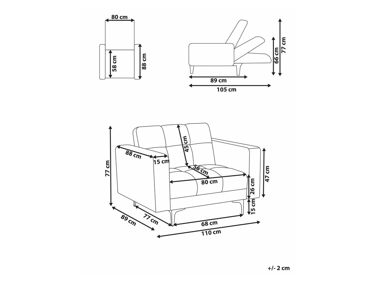 Fotelis 571660